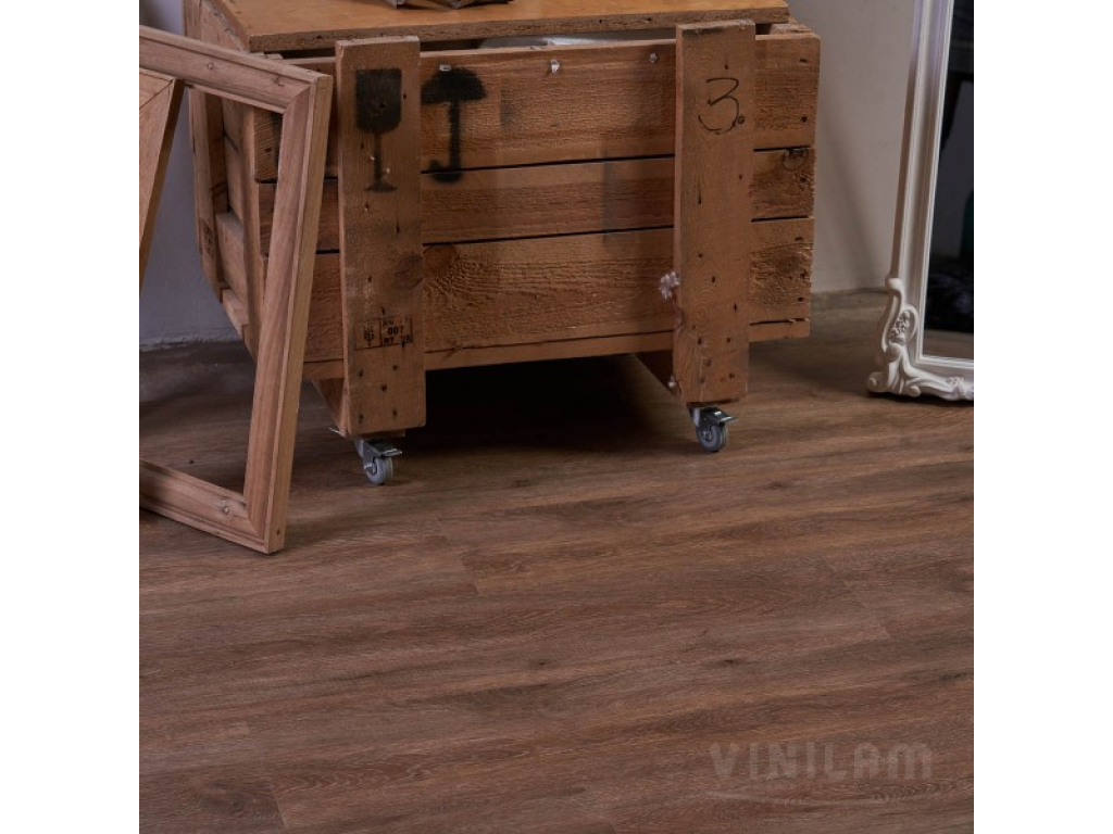 Плитка ПВХ Ceramo Vinilam Click Дуб Оливковый арт. 61512-EIR